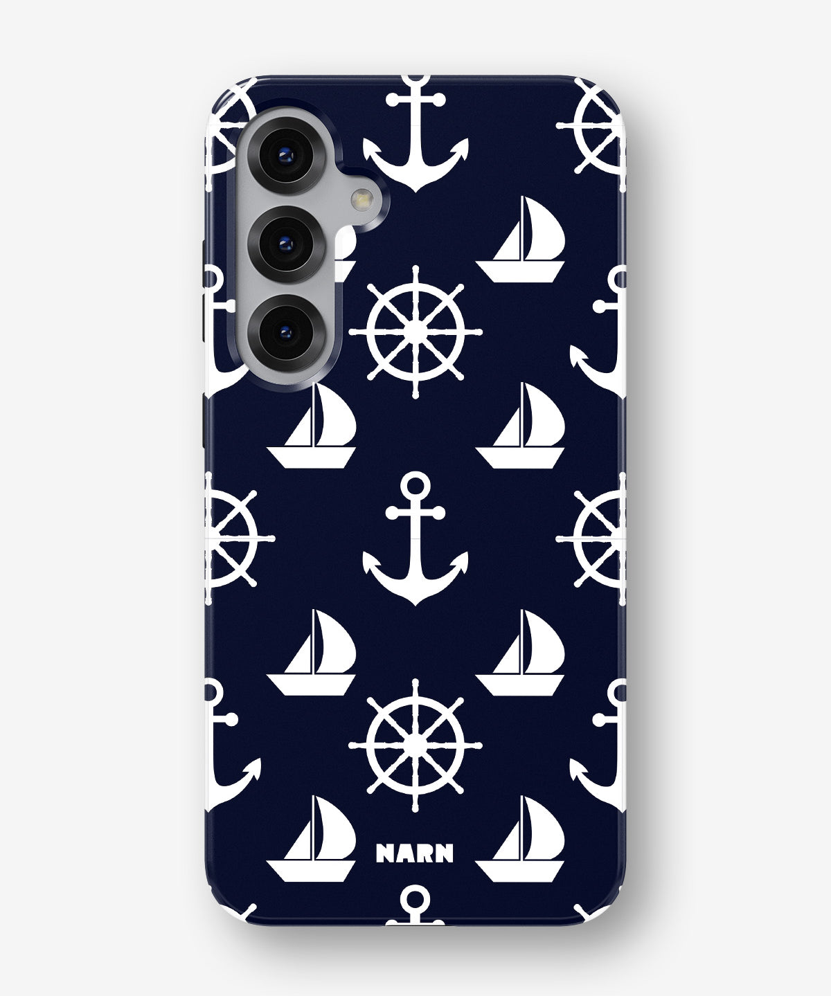 Samsung Galaxy S24 FE Tough Case – Deep Blue Voyage - View 1