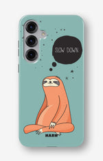 Samsung Galaxy S24 FE Tough Case – Slow Down Sloth - View 1