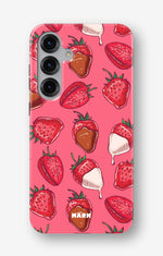 Samsung Galaxy S24 FE Tough Case – Strawberry Chocolate - View 1