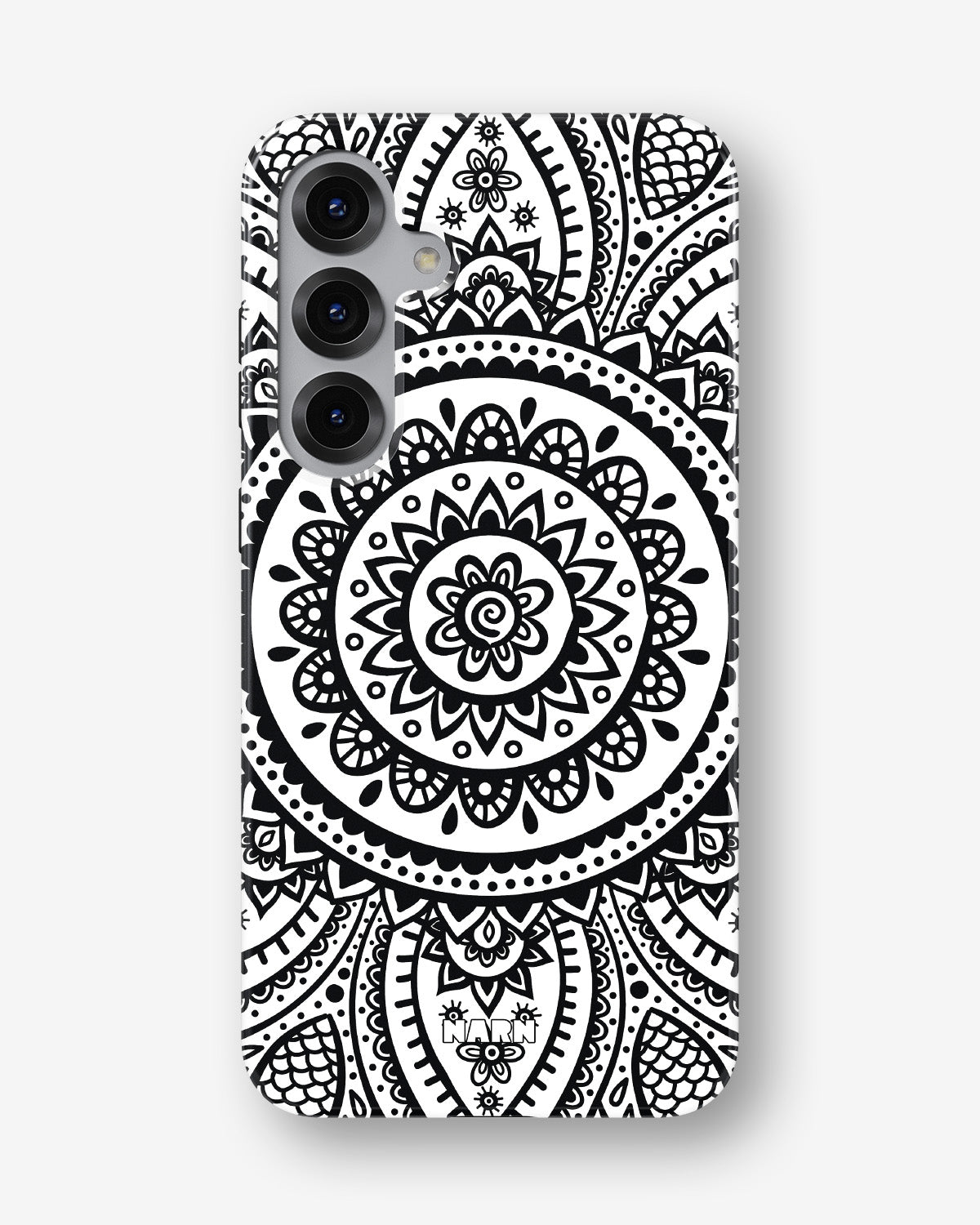 Samsung Galaxy S24 FE Tough Case – Henna Mandala - View 1