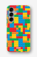 Samsung Galaxy S24 FE Tough Case – Building Bricks - View 1