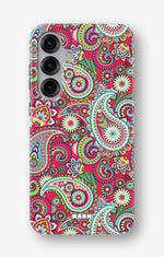 Samsung Galaxy S24 FE Tough Case – Paisley Paradise - View 1