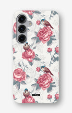 Samsung Galaxy S24 FE Tough Case – Birds Among Roses - View 1