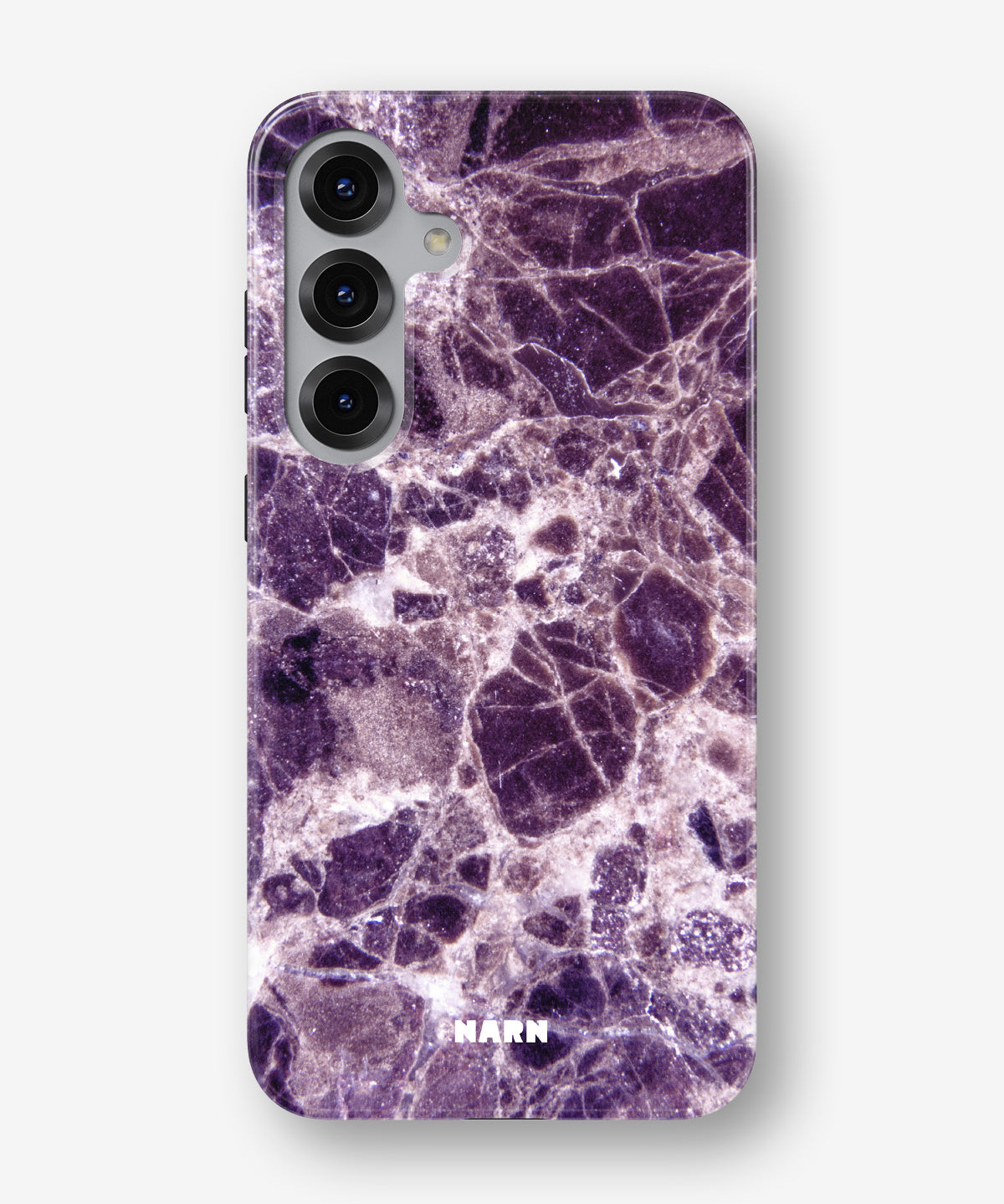 Samsung Galaxy S24 FE Tough Case – Purple Marble - View 1