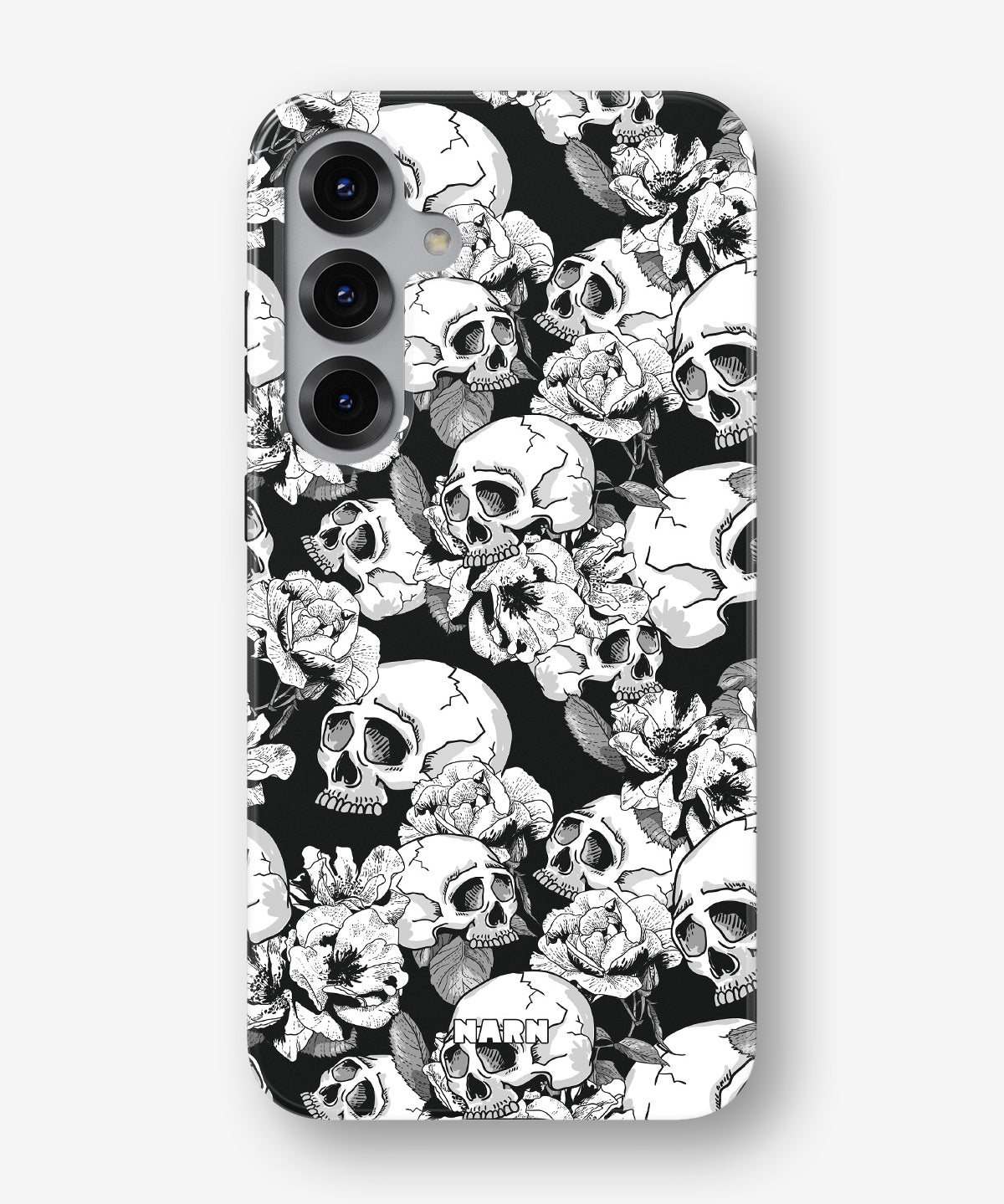 Samsung Galaxy S24 FE Tough Case – Skull Garden - View 1