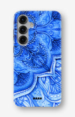 Samsung Galaxy S24 FE Tough Case – Blue Vintage - View 1