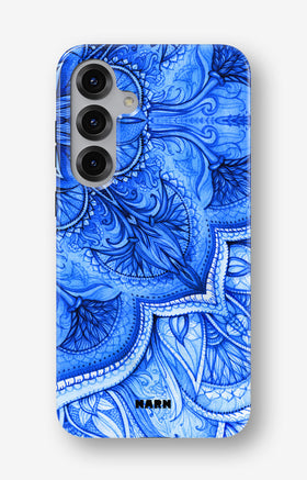 Samsung Galaxy S24 FE Tough Case – Blue Vintage - View 1