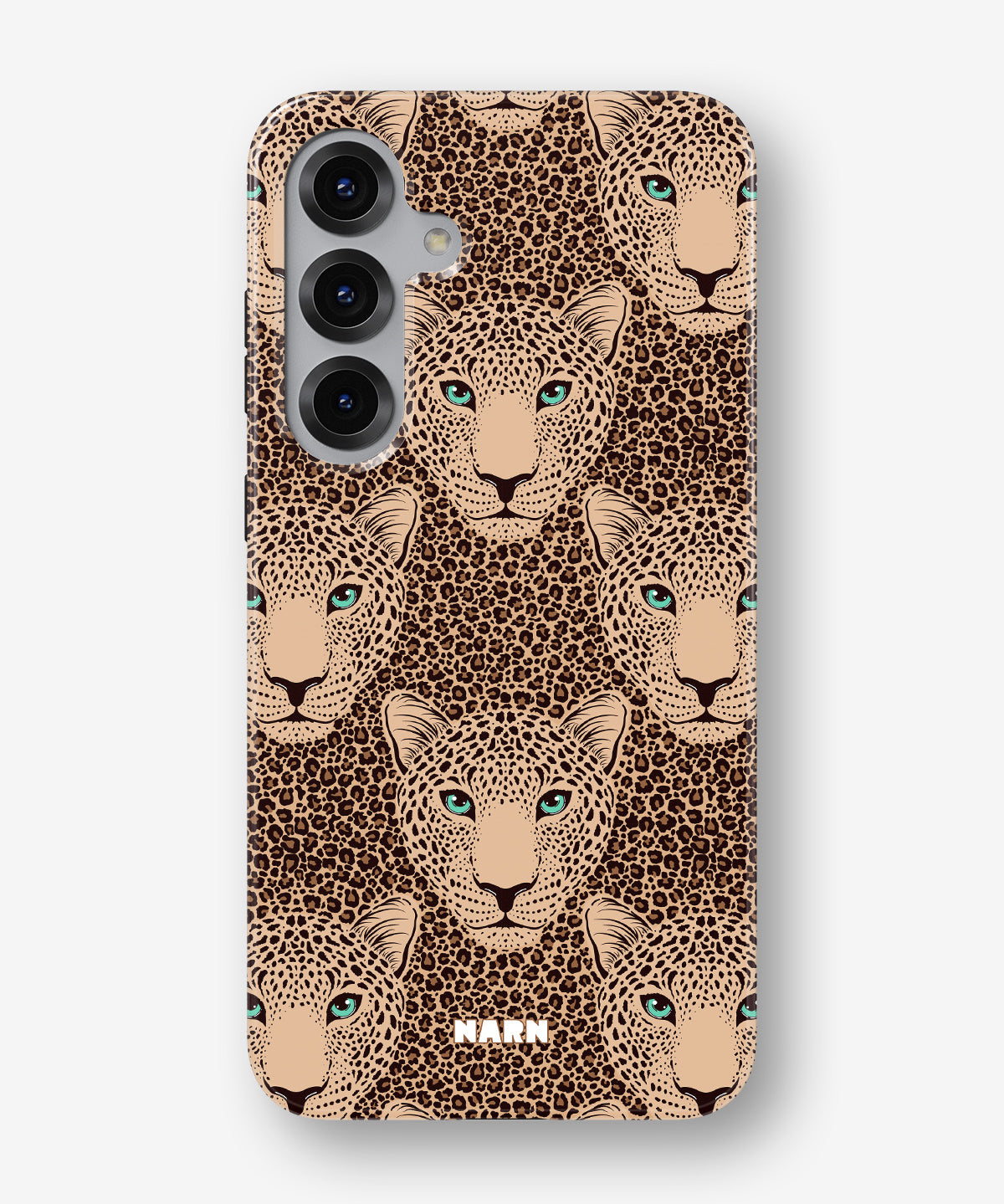 Samsung Galaxy S24 FE Tough Case – Leopard Gaze - View 1