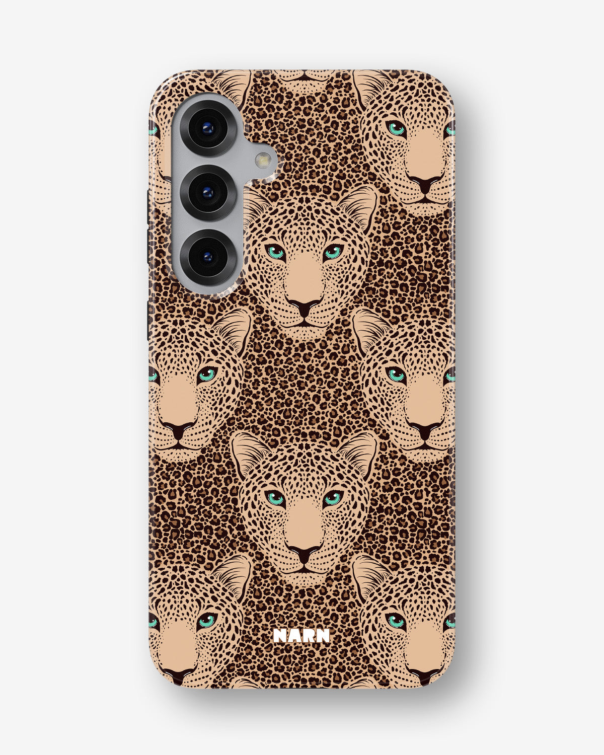 Samsung Galaxy S24 FE Tough Case – Leopard Gaze - View 1