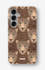 Samsung Galaxy S24 FE Tough Case – Leopard Gaze - View 1
