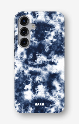 Samsung Galaxy S24 FE Tough Case – Tie Dye Blue - View 1