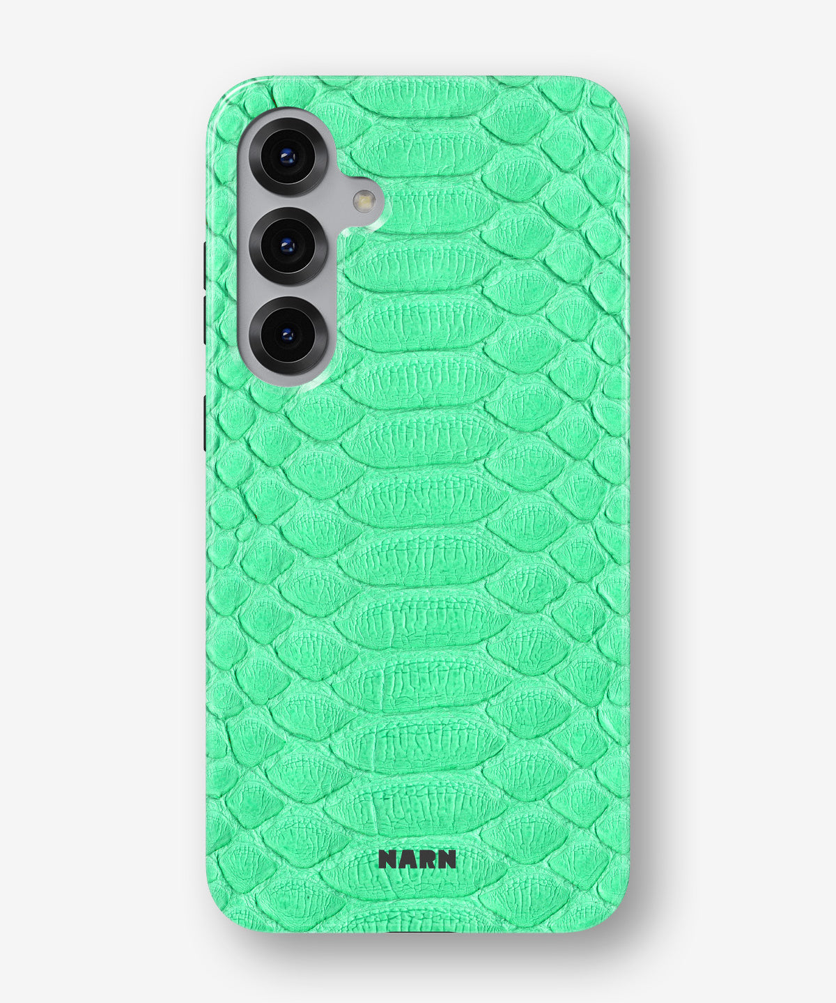 Samsung Galaxy S24 FE Tough Case – Turquoise Snake - View 1