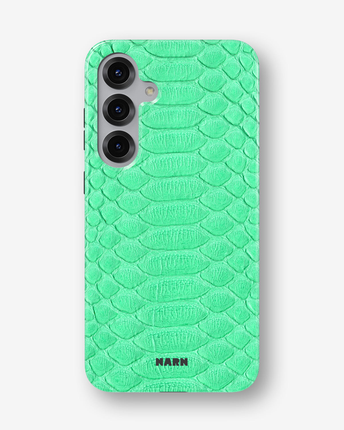 Samsung Galaxy S24 FE Tough Case – Turquoise Snake - View 1