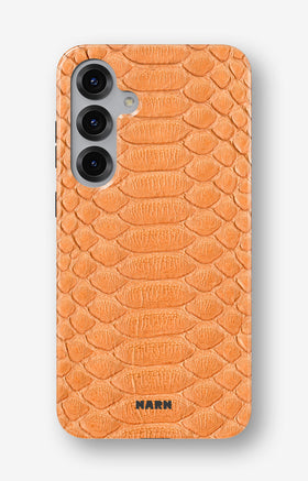 Samsung Galaxy S24 FE Tough Case – Orange Snake - View 1