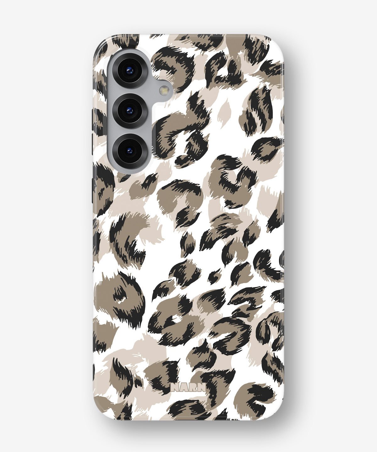 Samsung Galaxy S24 FE Tough Case – Snow Leopard - View 1