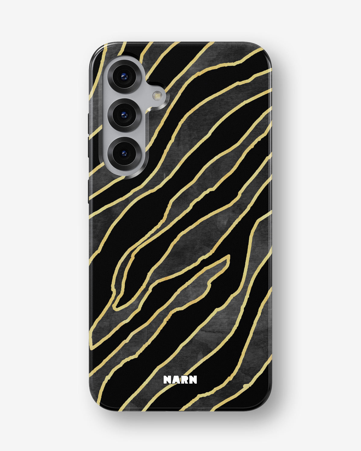 Samsung Galaxy S24 FE Tough Case – Golden Zebra - View 1
