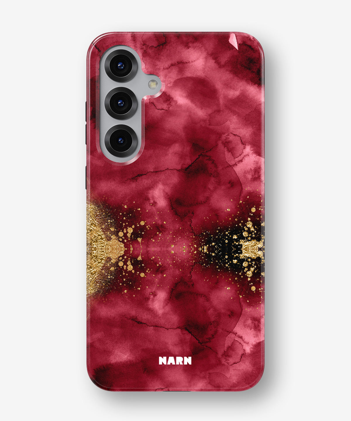 Samsung Galaxy S24 FE Tough Case – Burgendy Shimmer - View 1