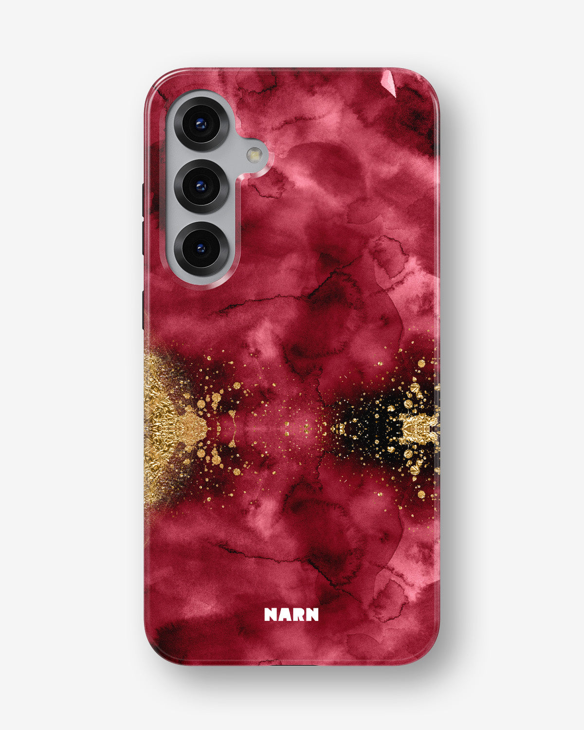 Samsung Galaxy S24 FE Tough Case – Burgendy Shimmer - View 1