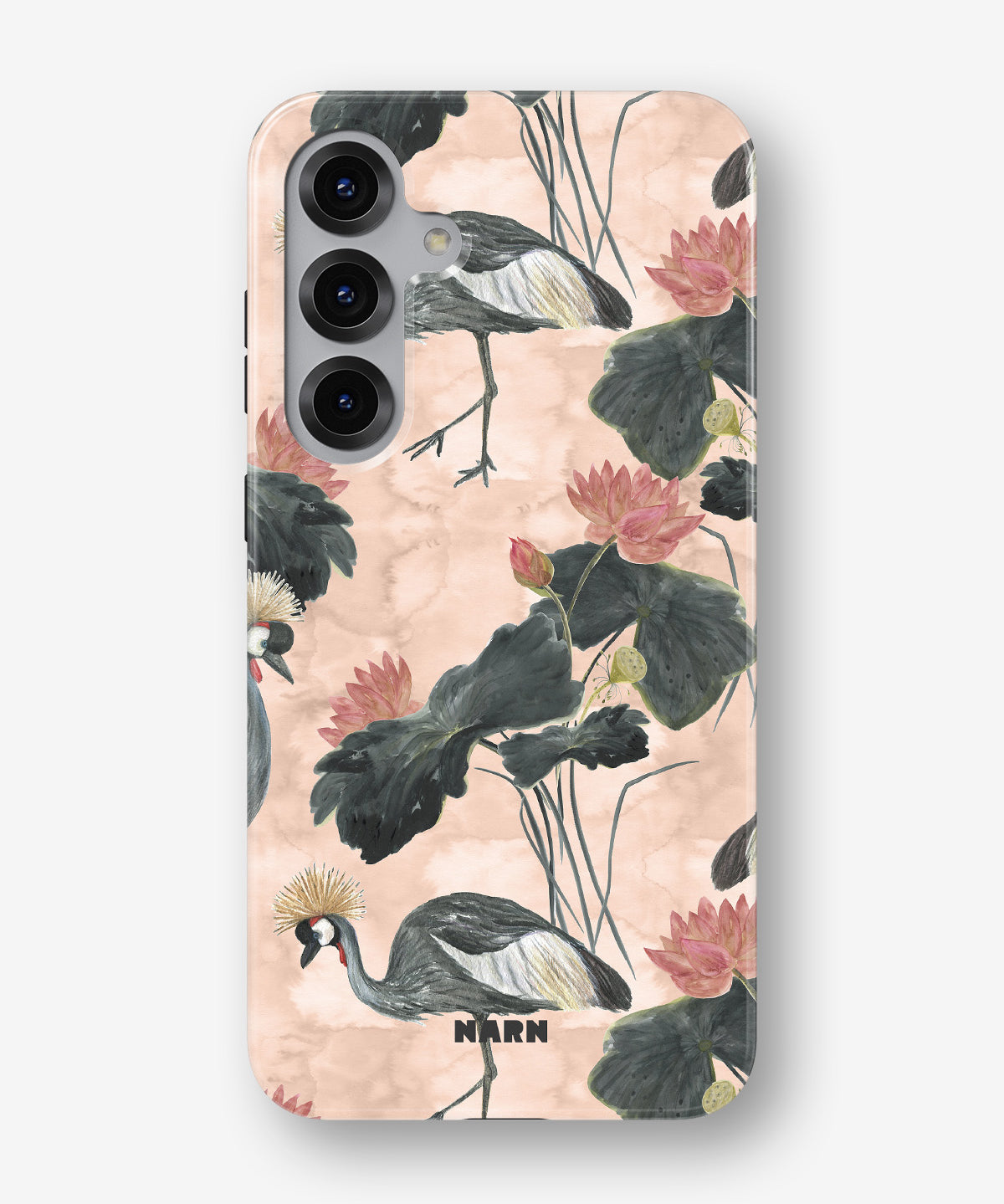 Samsung Galaxy S24 FE Tough Case – Crowned Bird - View 1