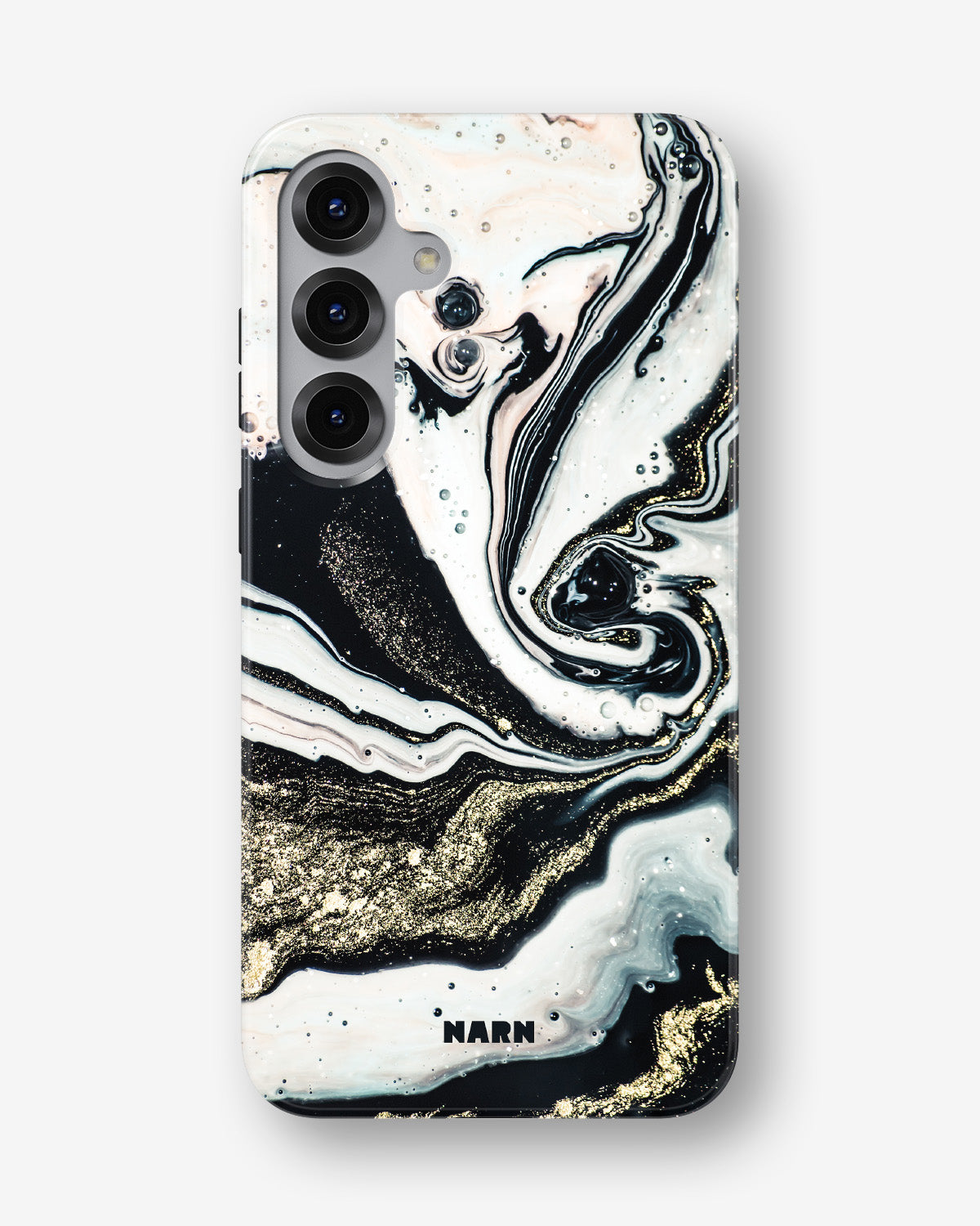 Samsung Galaxy S24 FE Tough Case – Golden Swirl - View 1