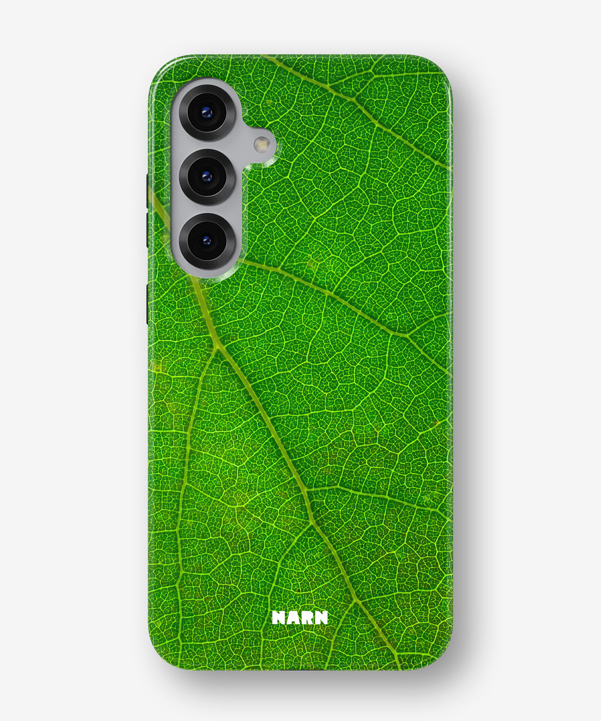 Samsung Galaxy S24 FE Tough Case – Green Leafy - View 1
