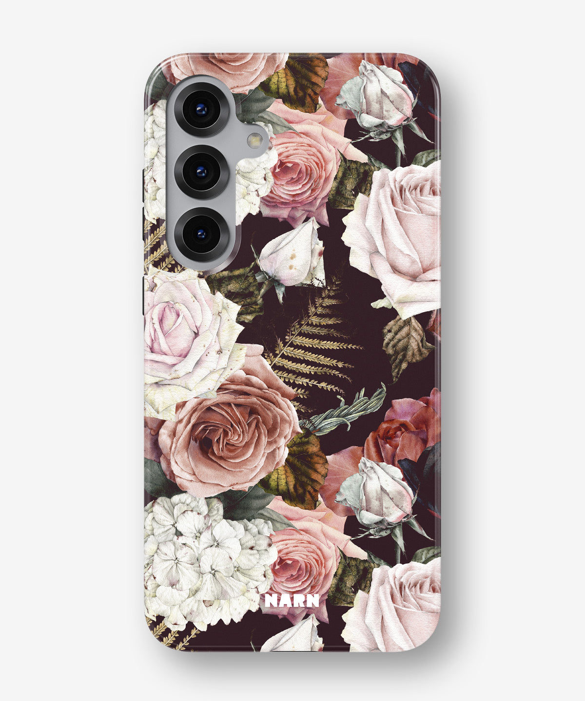 Samsung Galaxy S24 FE Tough Case – Midnight Roses - View 1