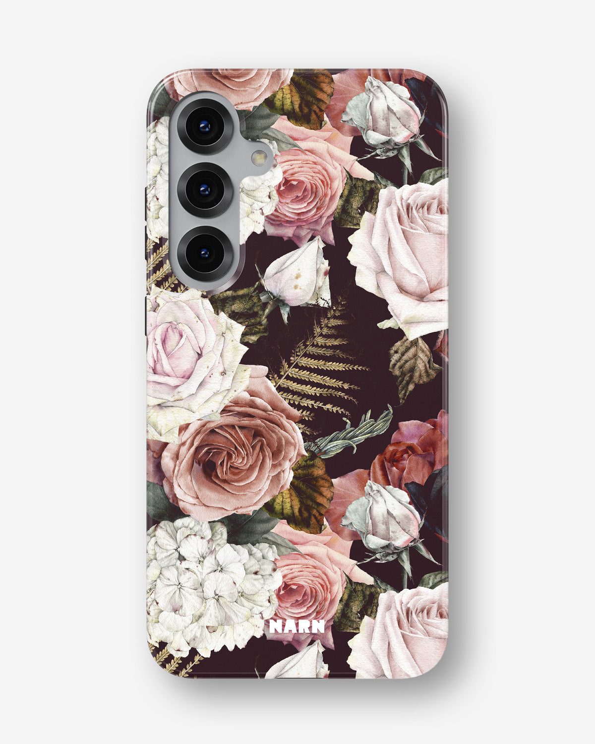 Samsung Galaxy S24 FE Tough Case – Midnight Roses - View 1