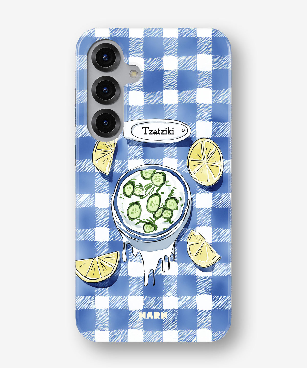 Samsung Galaxy S24 FE Tough Case – Tzatziki Time - View 1