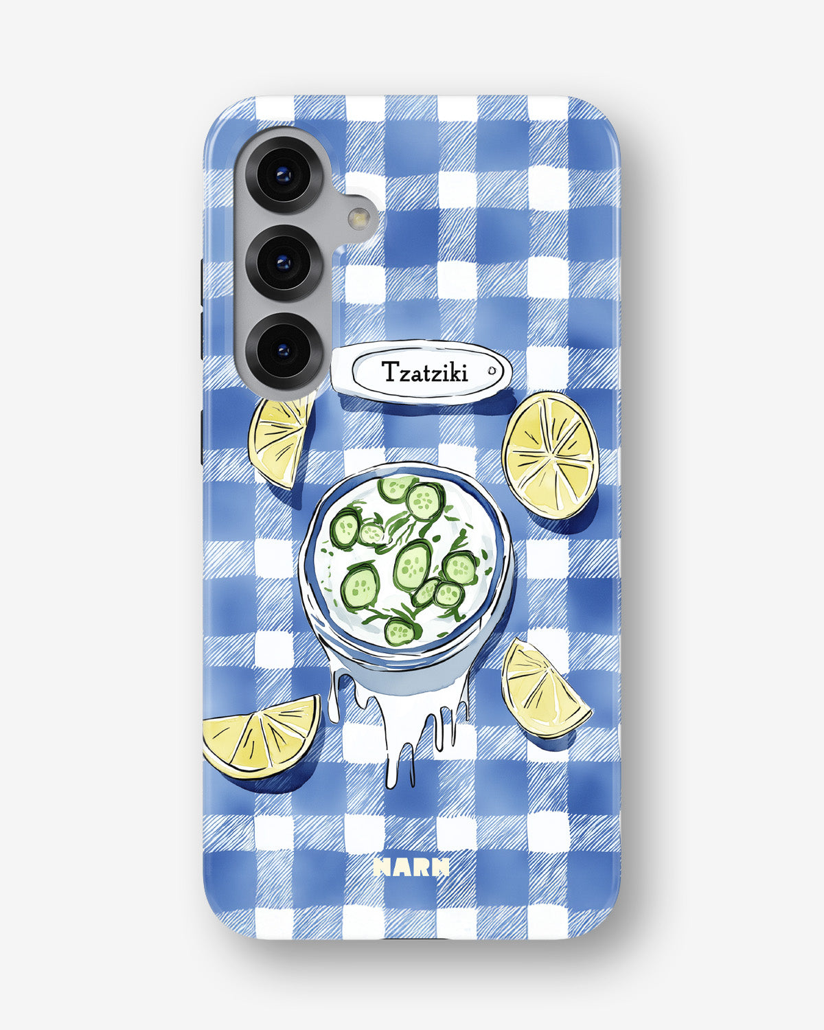 Samsung Galaxy S24 FE Tough Case – Tzatziki Time - View 1