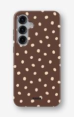 Samsung Galaxy S24 FE Tough Case – Choco Dots - View 1