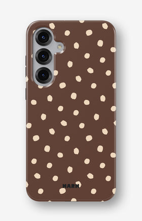 Samsung Galaxy S24 FE Tough Case – Choco Dots - View 1