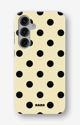 Samsung Galaxy S24 FE Tough Case – Honey Dots - View 1