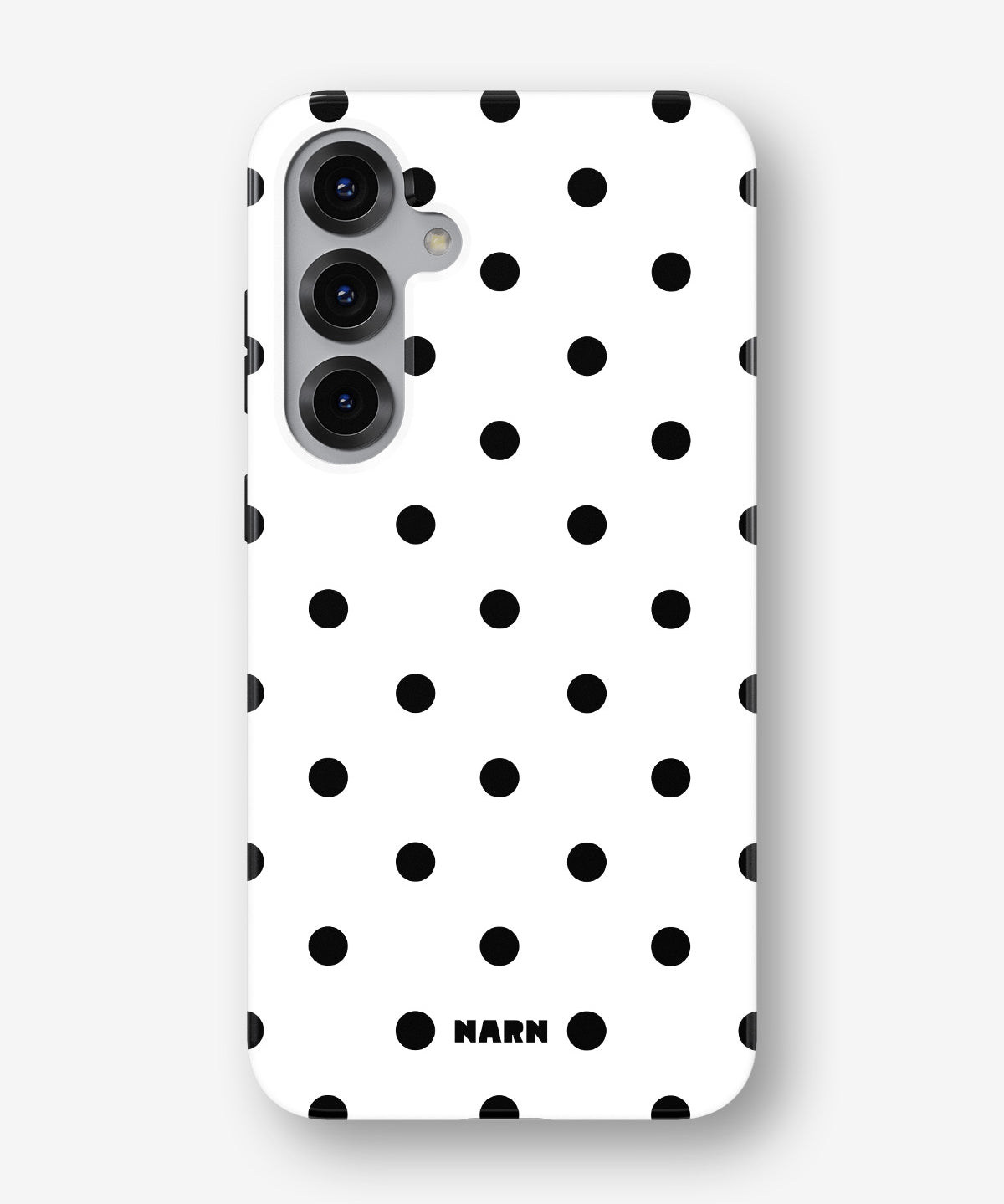 Samsung Galaxy S24 FE Tough Case – Mono Dots - View 1