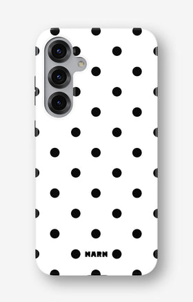 Samsung Galaxy S24 FE Tough Case – Mono Dots - View 1