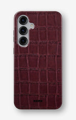 Samsung Galaxy S24 FE Tough Case – Rouge Croc - View 1