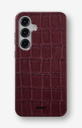 Samsung Galaxy S24 FE Tough Case – Rouge Croc - View 1