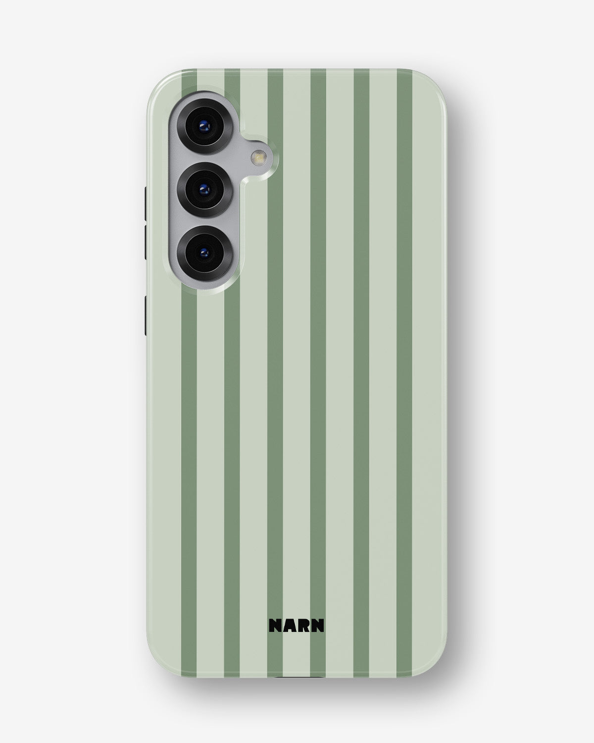 Samsung Galaxy S24 FE Tough Case – Sage Stripes - View 1