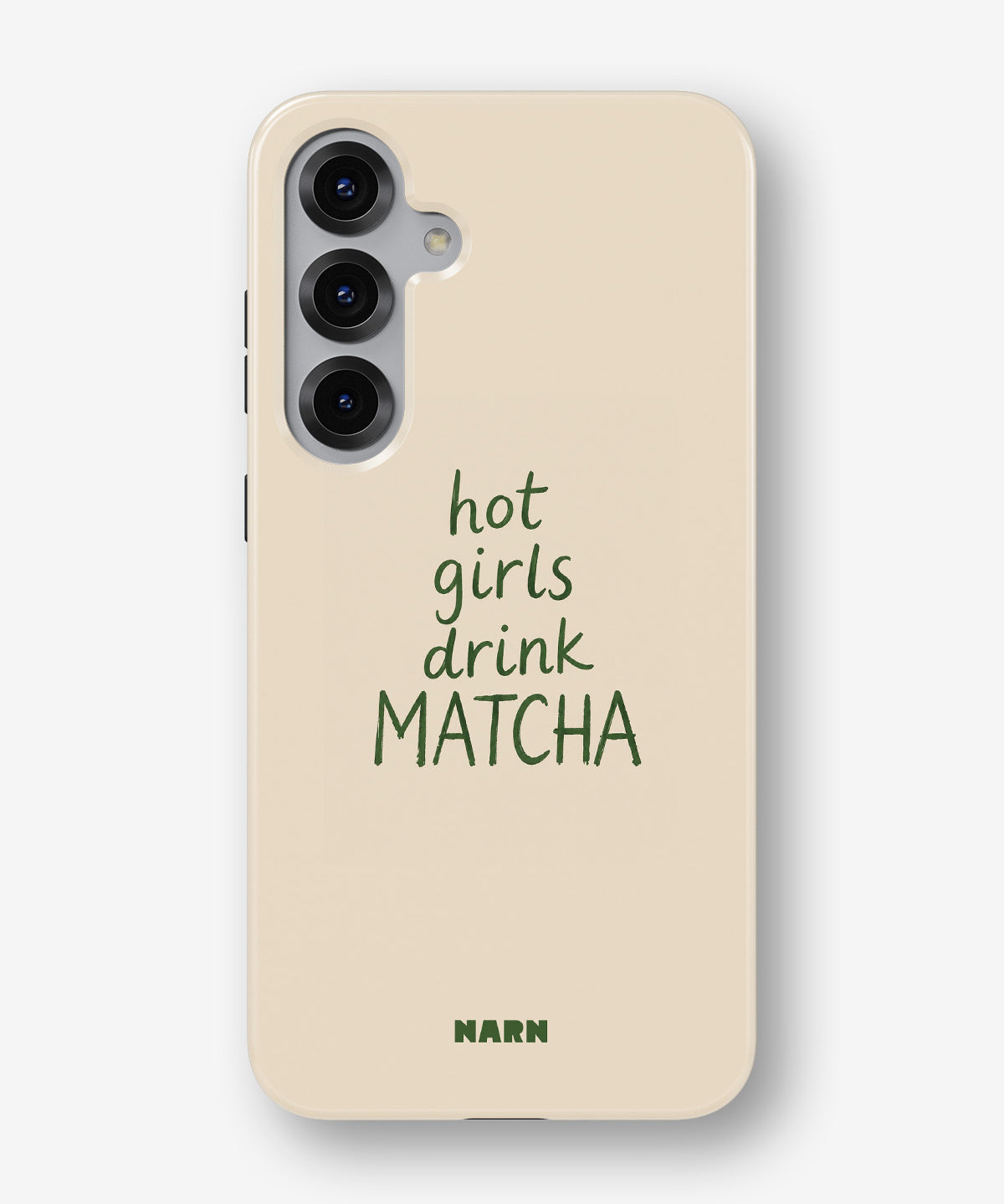Samsung Galaxy S24 FE Tough Case – Drink Matcha - View 1