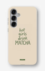 Samsung Galaxy S24 FE Tough Case – Drink Matcha - View 1