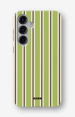Samsung Galaxy S24 FE Tough Case – Matcha Lines - View 1