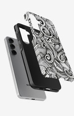 Samsung Galaxy S24 FE Tough Case – Japanese Pattern - View 2