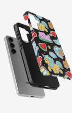 Samsung Galaxy S24 FE Tough Case – Cute Stickers - View 2