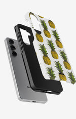 Samsung Galaxy S24 FE Tough Case – Pineapple Bliss - View 2