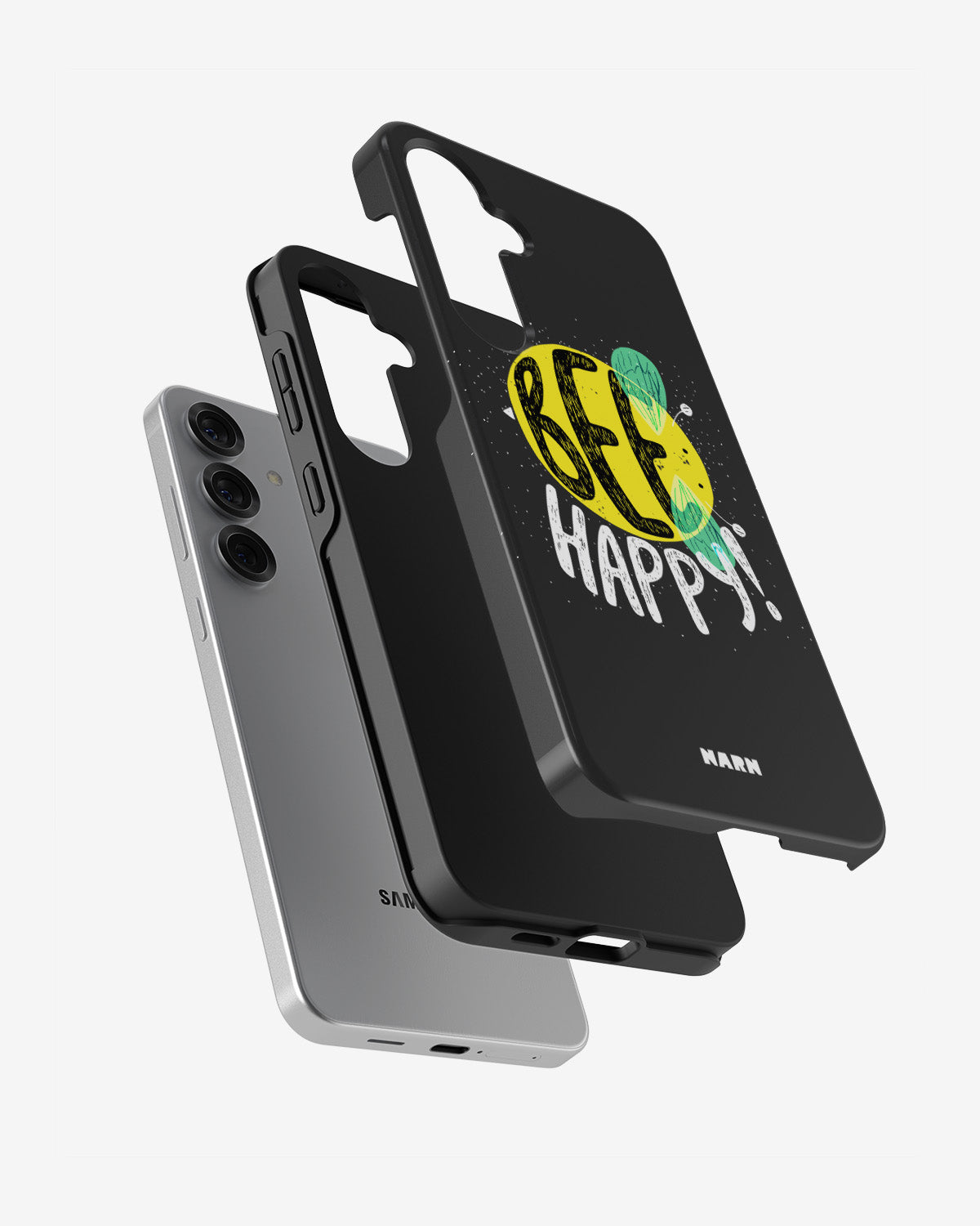 Samsung Galaxy S24 FE Tough Case – BEE Happy - View 2