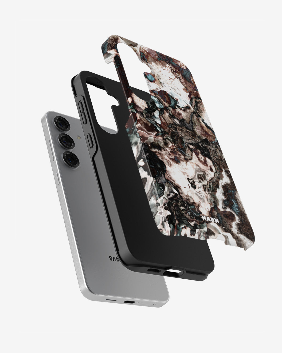 Samsung Galaxy S24 FE Tough Case – Marble Brown - View 2
