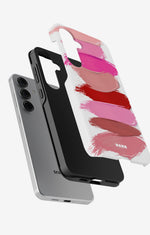 Samsung Galaxy S24 FE Tough Case – Lipstick Smears - View 2