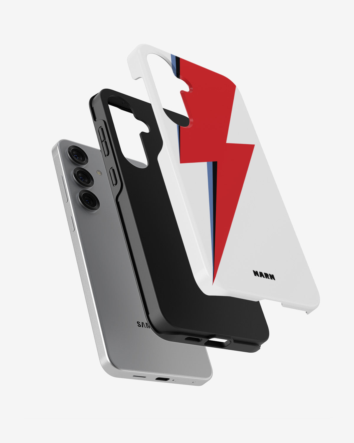 Samsung Galaxy S24 FE Tough Case – White Bowie  - View 2