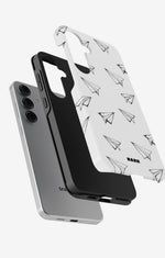 Samsung Galaxy S24 FE Tough Case – Paper Planes - View 2