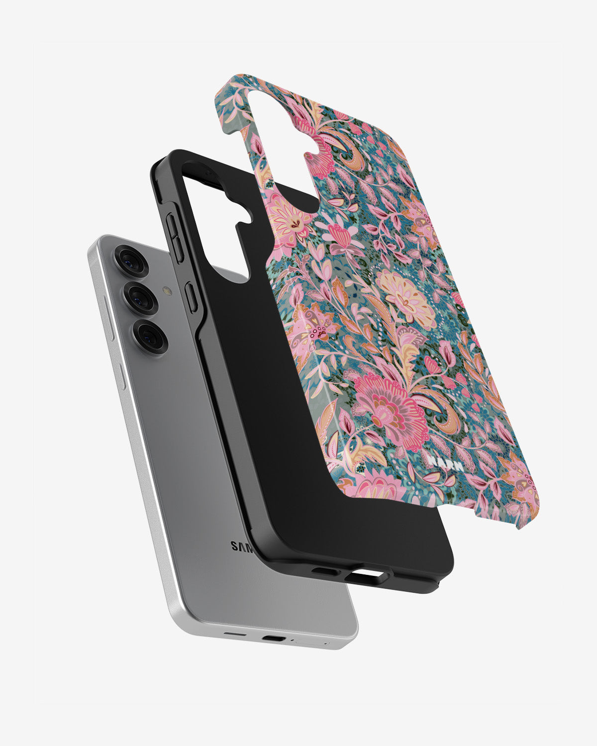 Samsung Galaxy S24 FE Tough Case – Fantasy Flowers - View 2