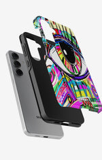 Samsung Galaxy S24 FE Tough Case – Abstract Eye - View 2